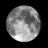 Moon age: 18 days, 15 hours, 58 minutes,80%