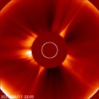 Latest LASCO C2 image of the Sun