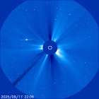 Latest LASCO C3 image of the Sun