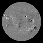 Latest SDO/HMI Magnetogram image of the Sun