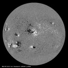 Latest SDO/HMI Magnetogram image of the Sun