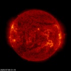 SOHO EIT 304 image of the sun