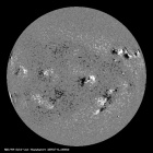 Latest SDO/HMI Magnetogram image of the Sun