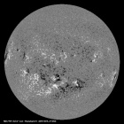 Latest SDO/HMI Magnetogram image of the Sun