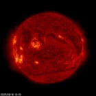 SOHO EIT 304 image of the sun
